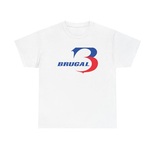 Brugal Rum Logo T Shirt Vintage Dominican Republic Unisex Heavy Cotton Tee