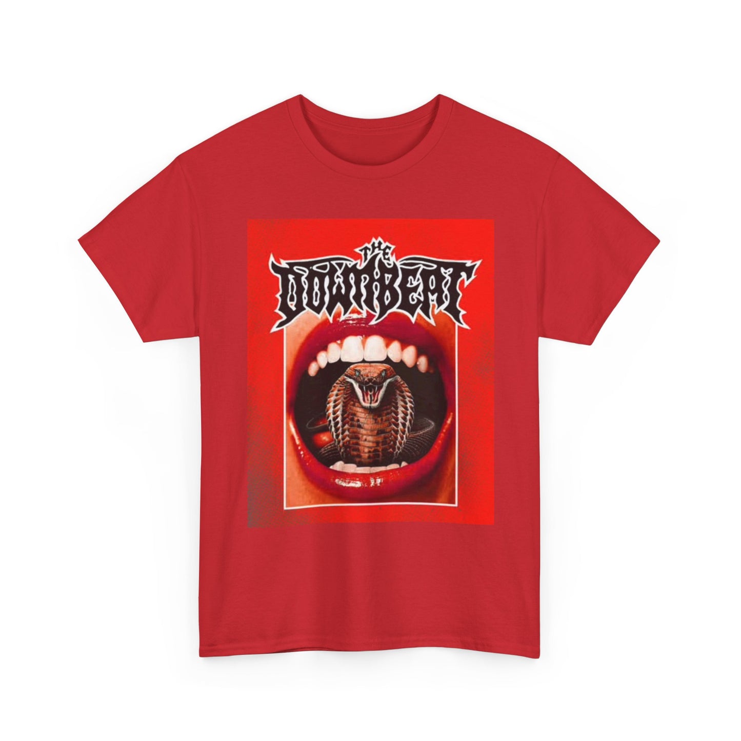 The Downbeat Graphic T Shirt Vintage Retro Unisex Heavy Cotton Tee