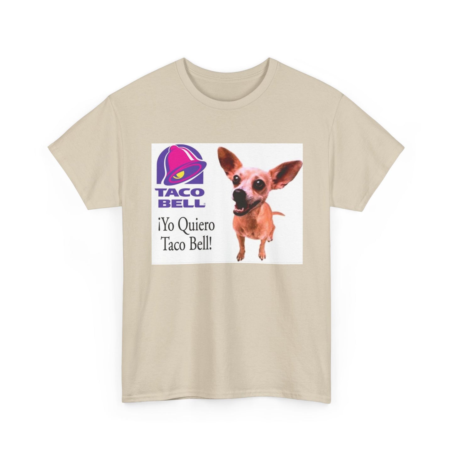 Taco Bell Shirt Funny Retro Logo Mexican Dog 90s Nostalgia Unisex Heavy Cotton