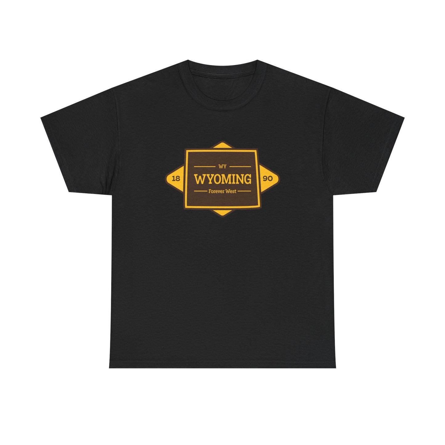 Wyoming Graphic T Shirt ADULT NEW Unisex Heavy Cotton Tee