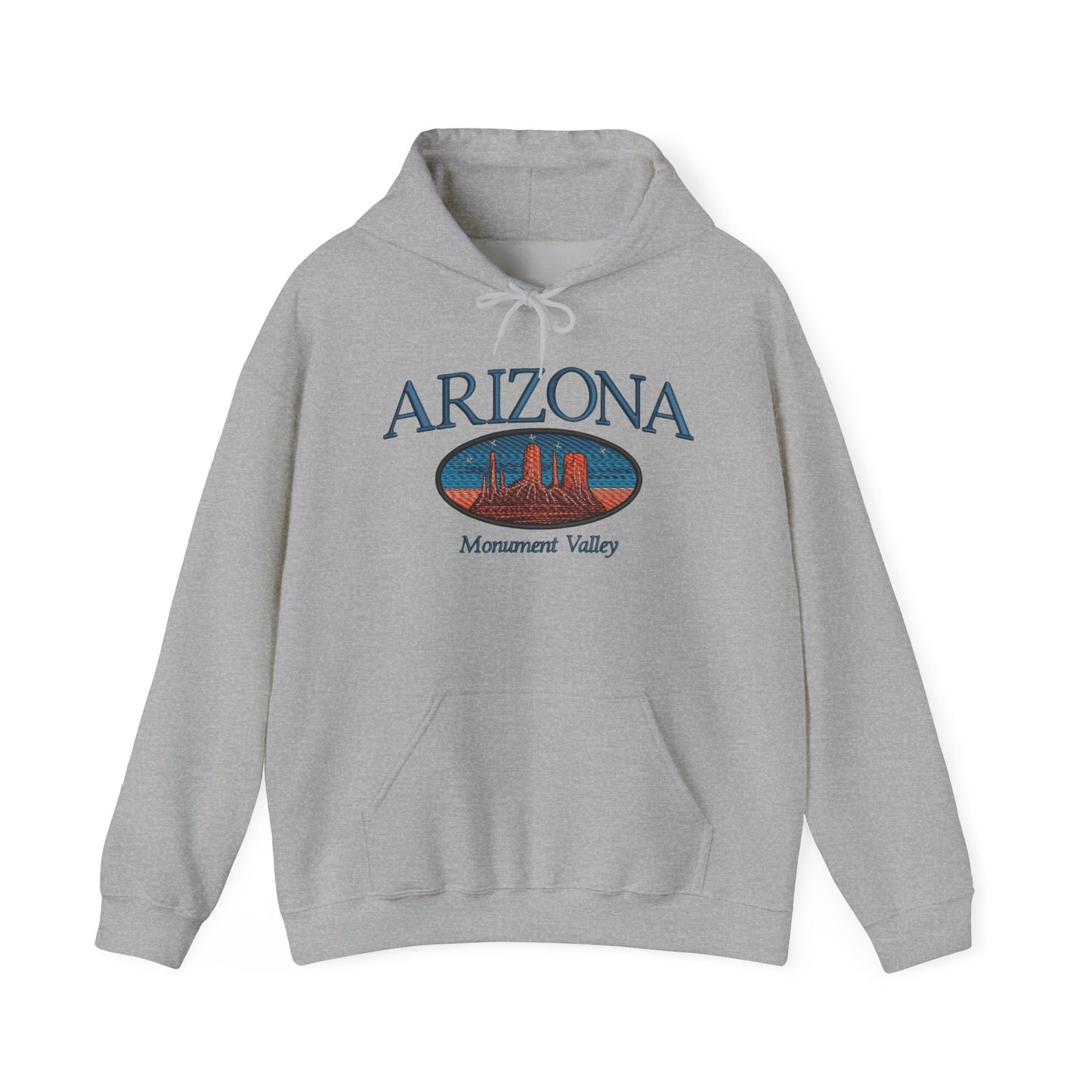 Arizona Monument Valley Graphic Hoodie Heavy Blend Sweatshirt NEW