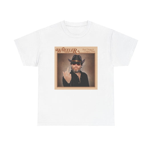 Wheeler Walker Jr Country Graphic T Shirt Adult NEW Unisex Heavy Cotton Tee