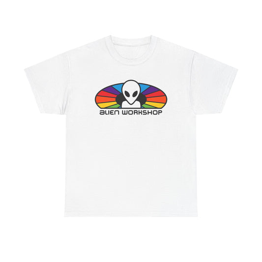Alien Workshop Graphic T Shirt Vintage Skateboards Retro Unisex Heavy Cotton Tee