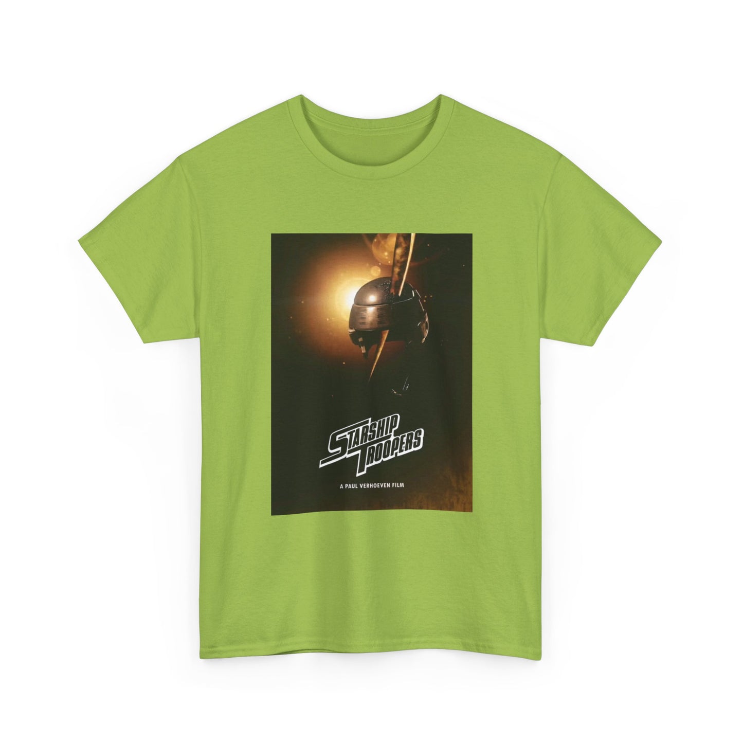 StarShip Troopers Tshirt Retro Action Movie Vintage Unisex Heavy Cotton Tee