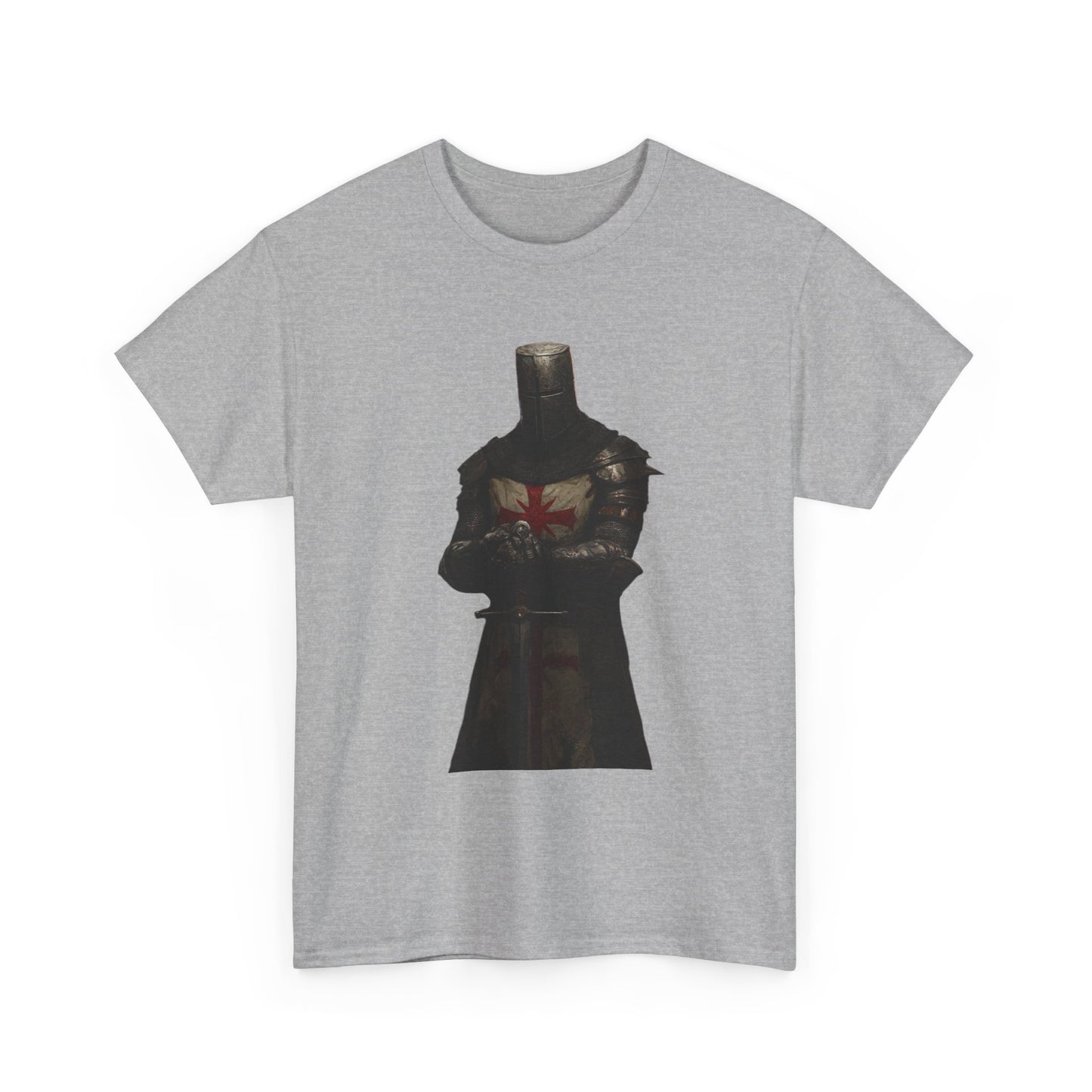 Midevil Crusader Graphic T Shirt NEW ADULT TEE VINTAGE