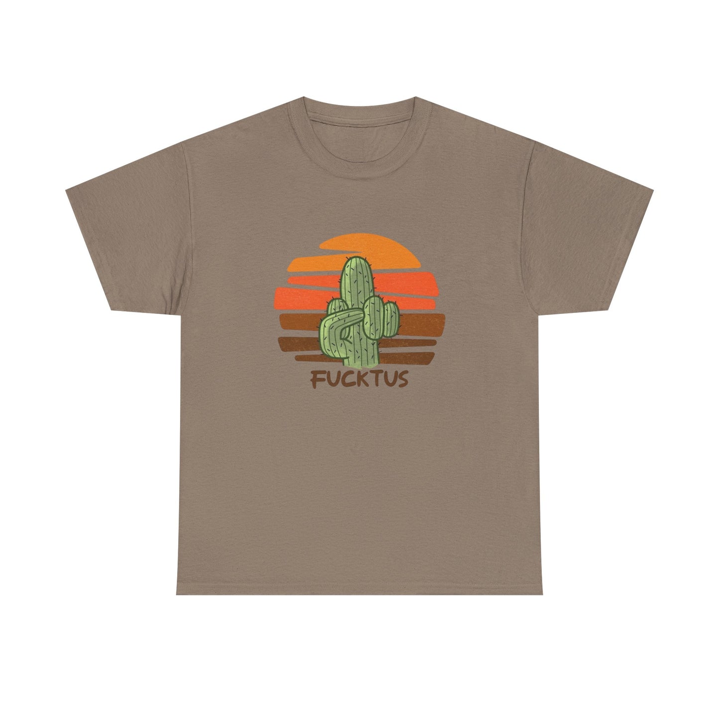 Funny Cactus Graphic T Shirt Unisex Heavy Cotton Tee