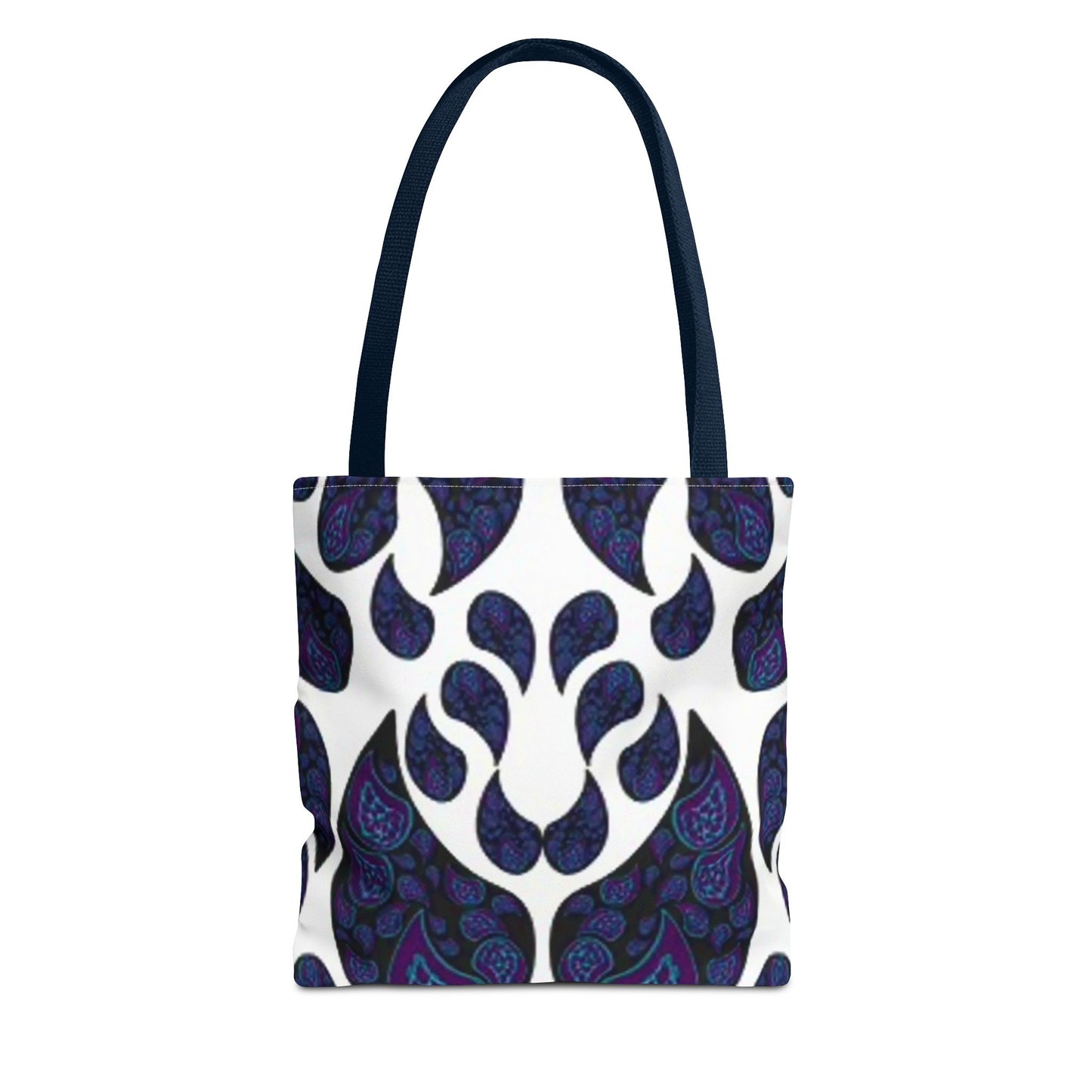 White And Blue Paisley Multi Color BRAND NEW MODERN Tote Bag (AOP)
