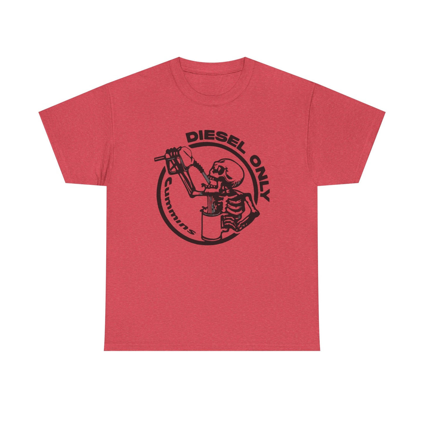 Diesel Only Cummins Graphic T Shirt Unisex Heavy Cotton Tee NEW