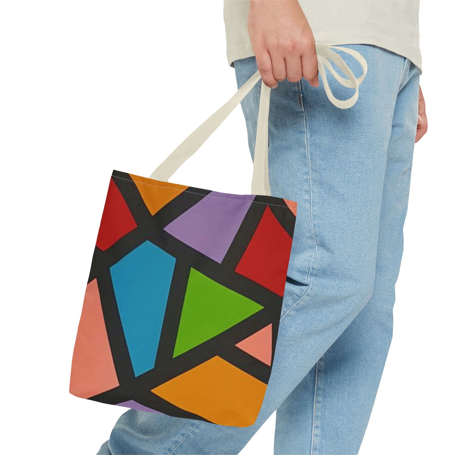 Multi Color Collage BRAND NEW Modern Purse - Pocketbook - Travel Tote Bag (AOP)
