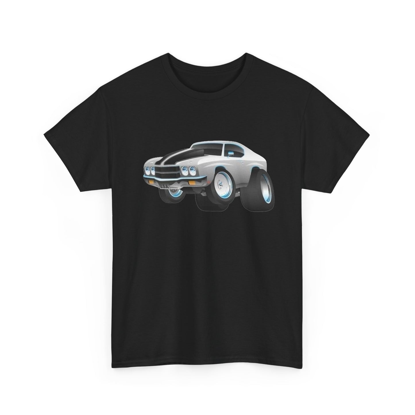 70 Chevelle SS Muscle Car Graphic T Shirt Unisex Heavy Cotton Tee NEW
