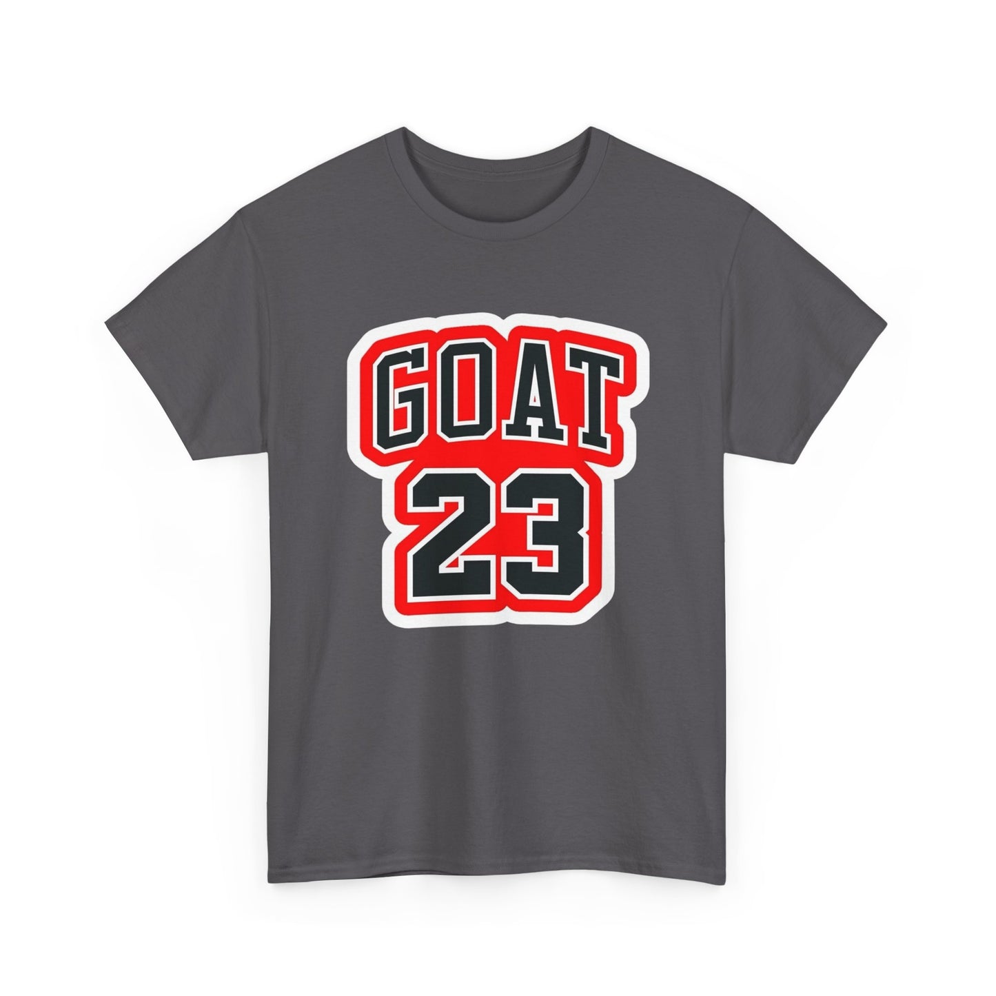 GOAT Jordan 23 Basketball Graphic T Shirt NEW Unisex Heavy Cotton Tee