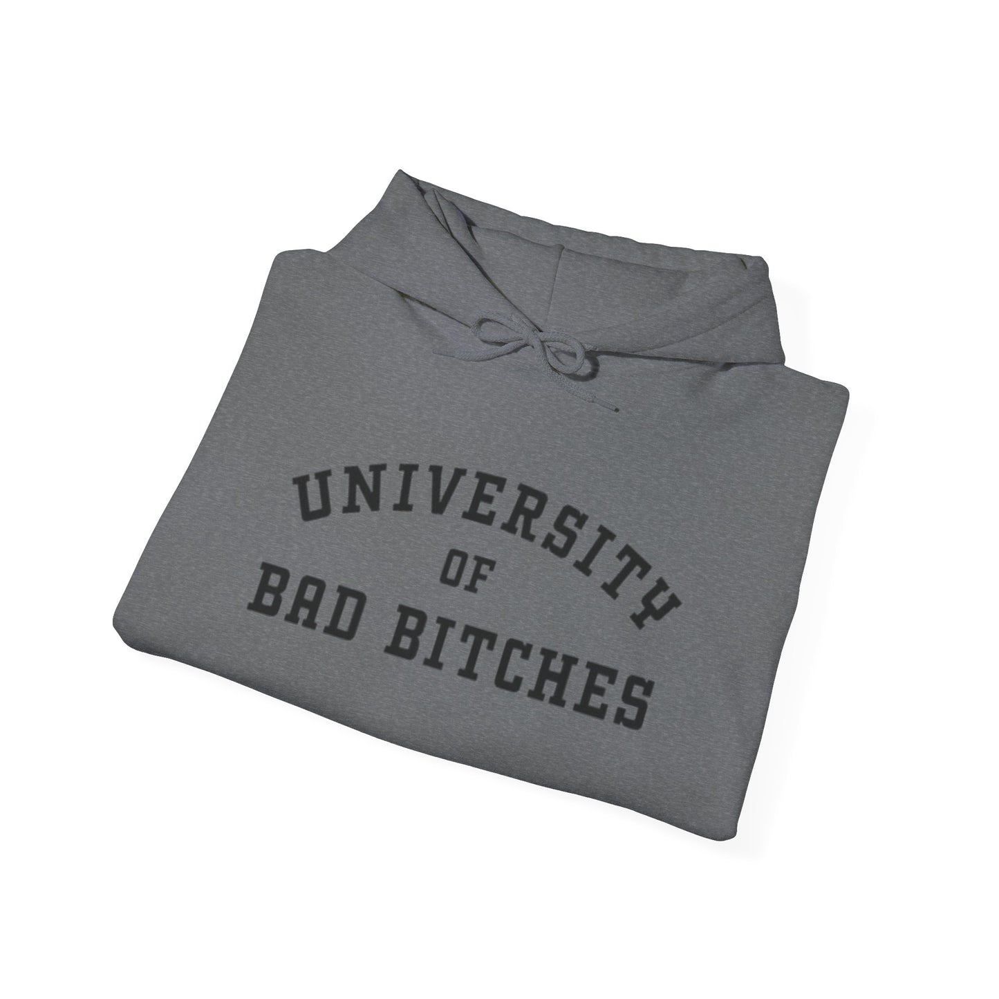 University Of Bad Bitches Hoodie Funny Unisex Heavy Blend™ Hooded Sweatshirt