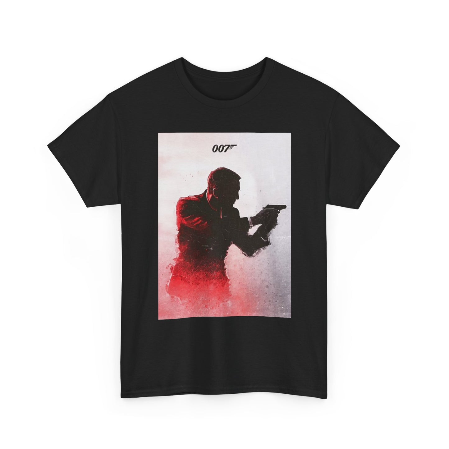 James Bond Graphic T Shirt Retro 007 Vintage Unisex Heavy Cotton Tee