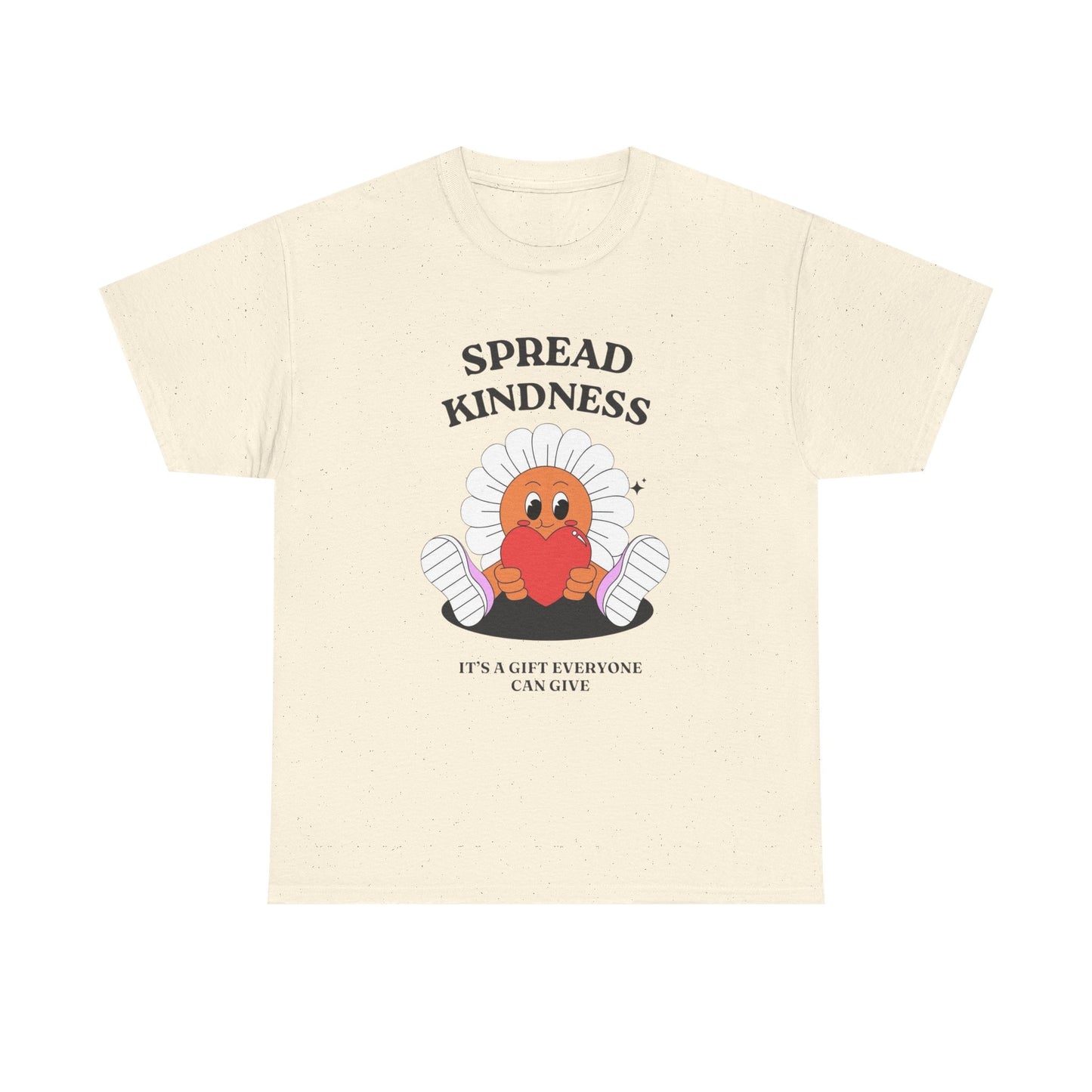 Spread Kindness Graphic T Shirt Unisex Heavy Cotton Tee