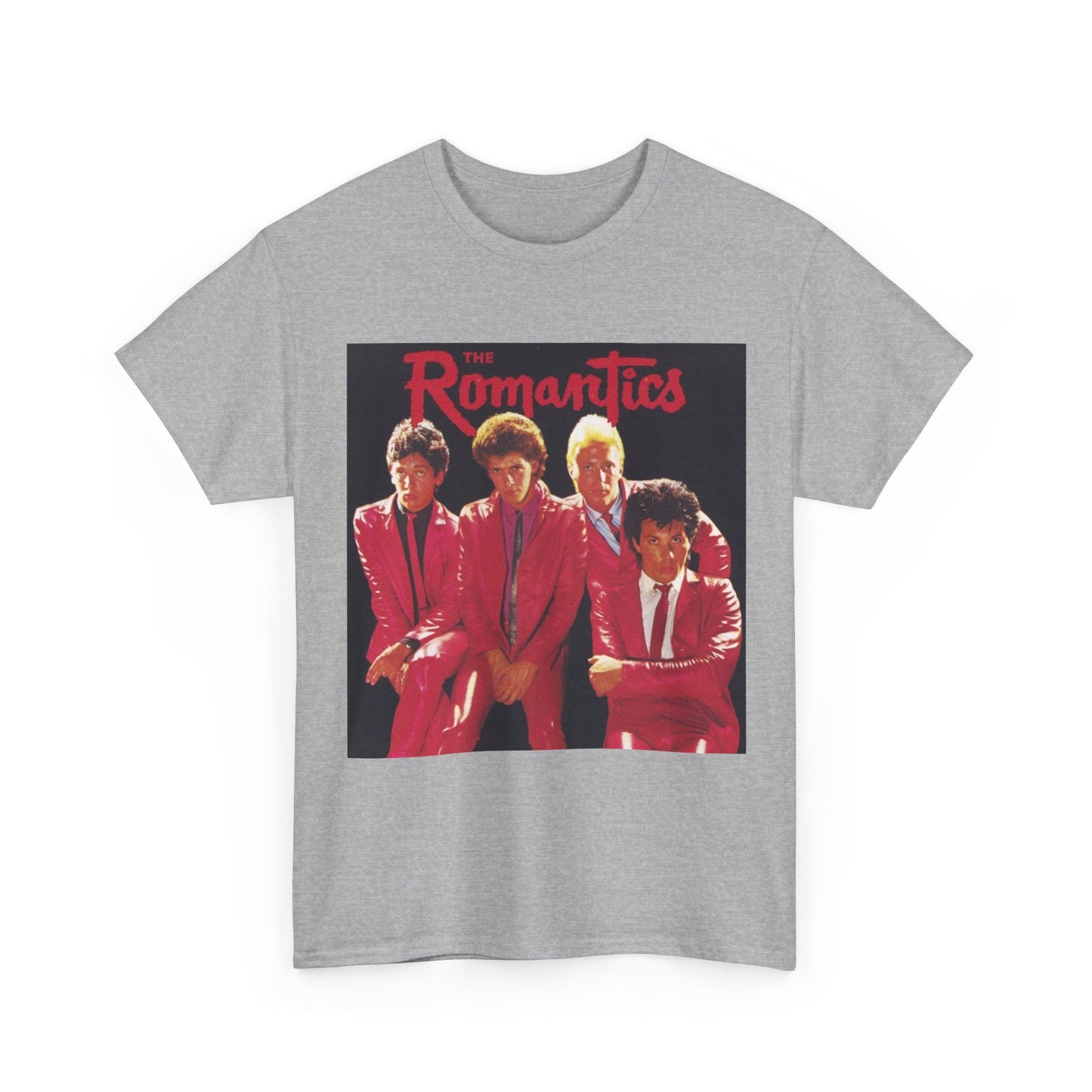 The Romantics Tshirt Vintage Band Poster Retro Unisex Heavy Cotton Tee