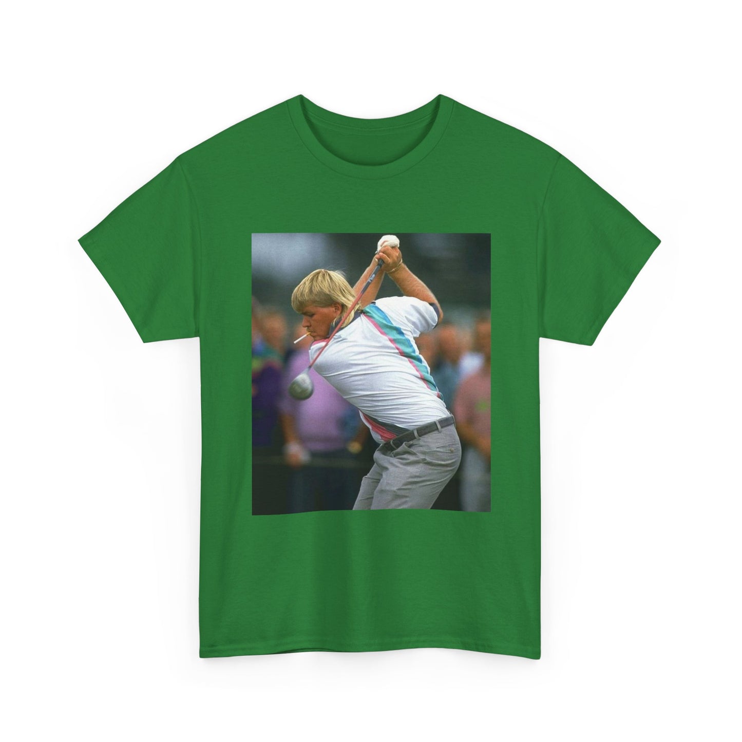 John Daly TShirt Masters golf club Tiger woods Vintage Unisex Heavy Cotton Tee