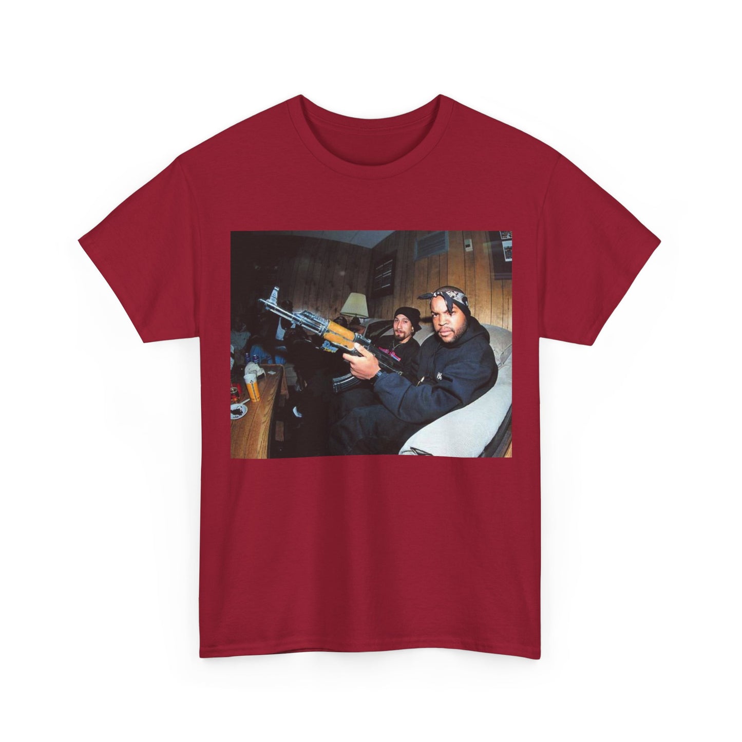 Ice cube T-shirt vintage 90s NWA California retro meme Unisex Heavy Cotton Tee