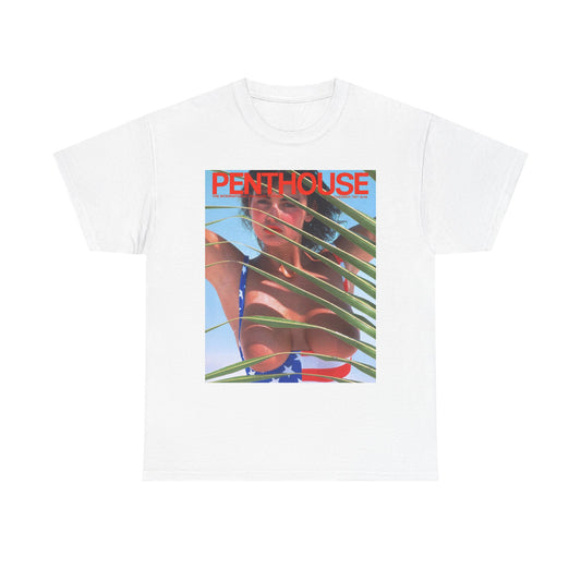 Penthouse Magazine Graphic T Shirt Vintage Retro Apparel Heavy Cotton Tee