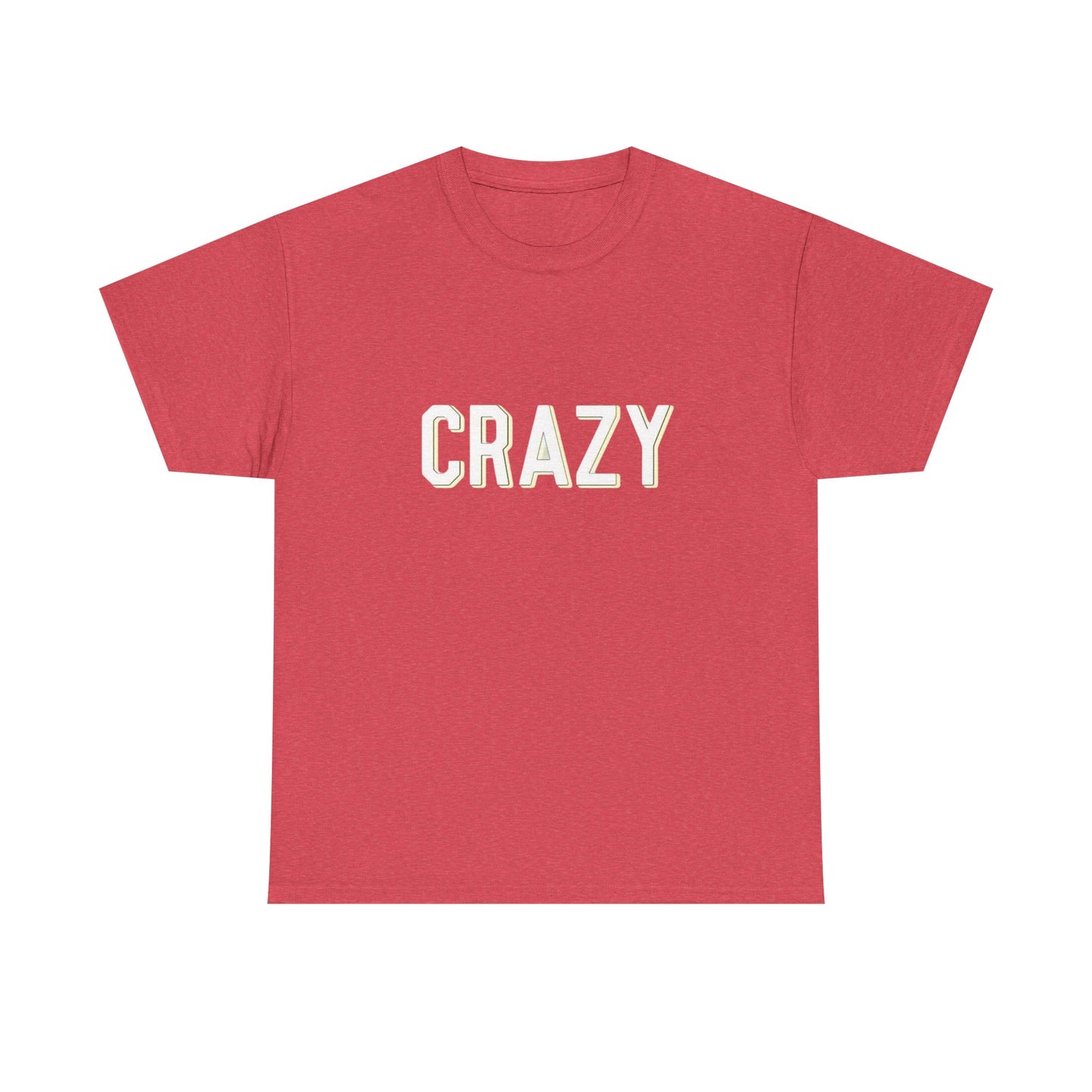 Crazy Graphic T Shirt Unisex Heavy Cotton NEW Tee