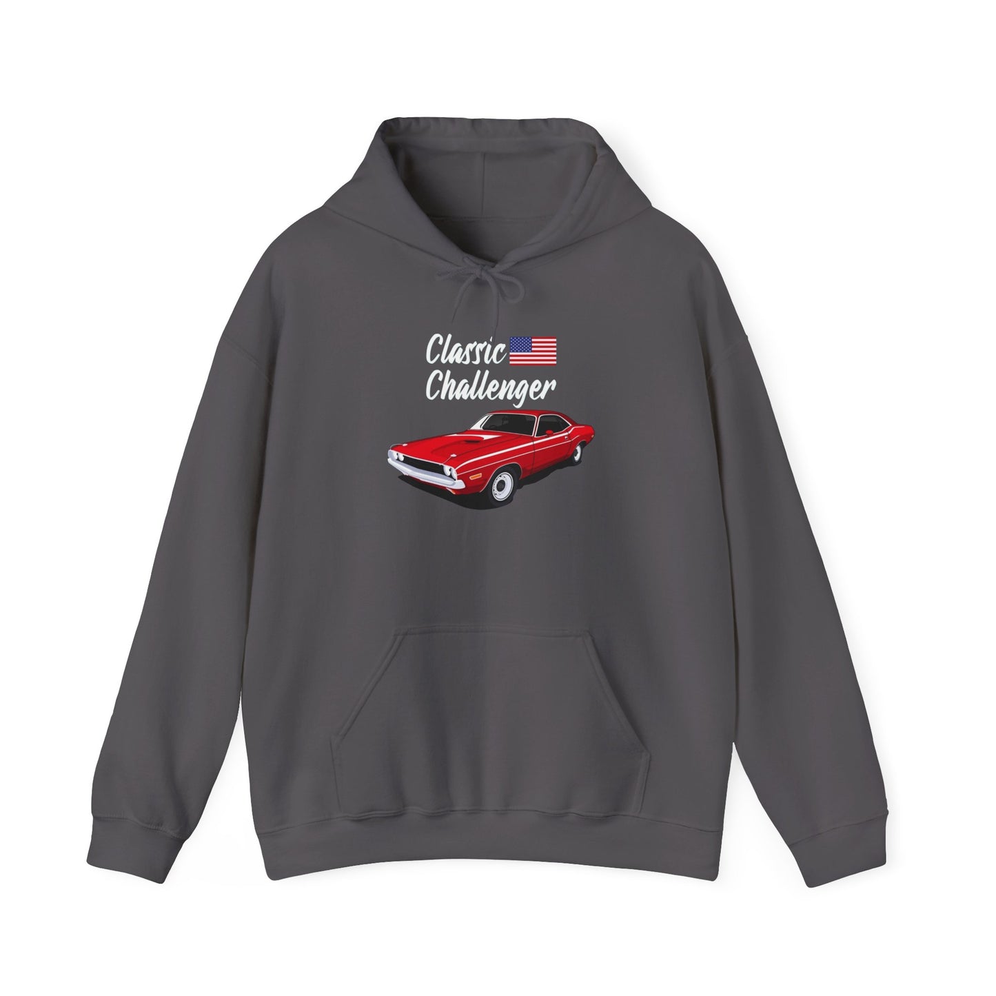Classic Challenger USA Graphic Hoodie Unisex Heavy Blend™ Hooded Sweatshirt