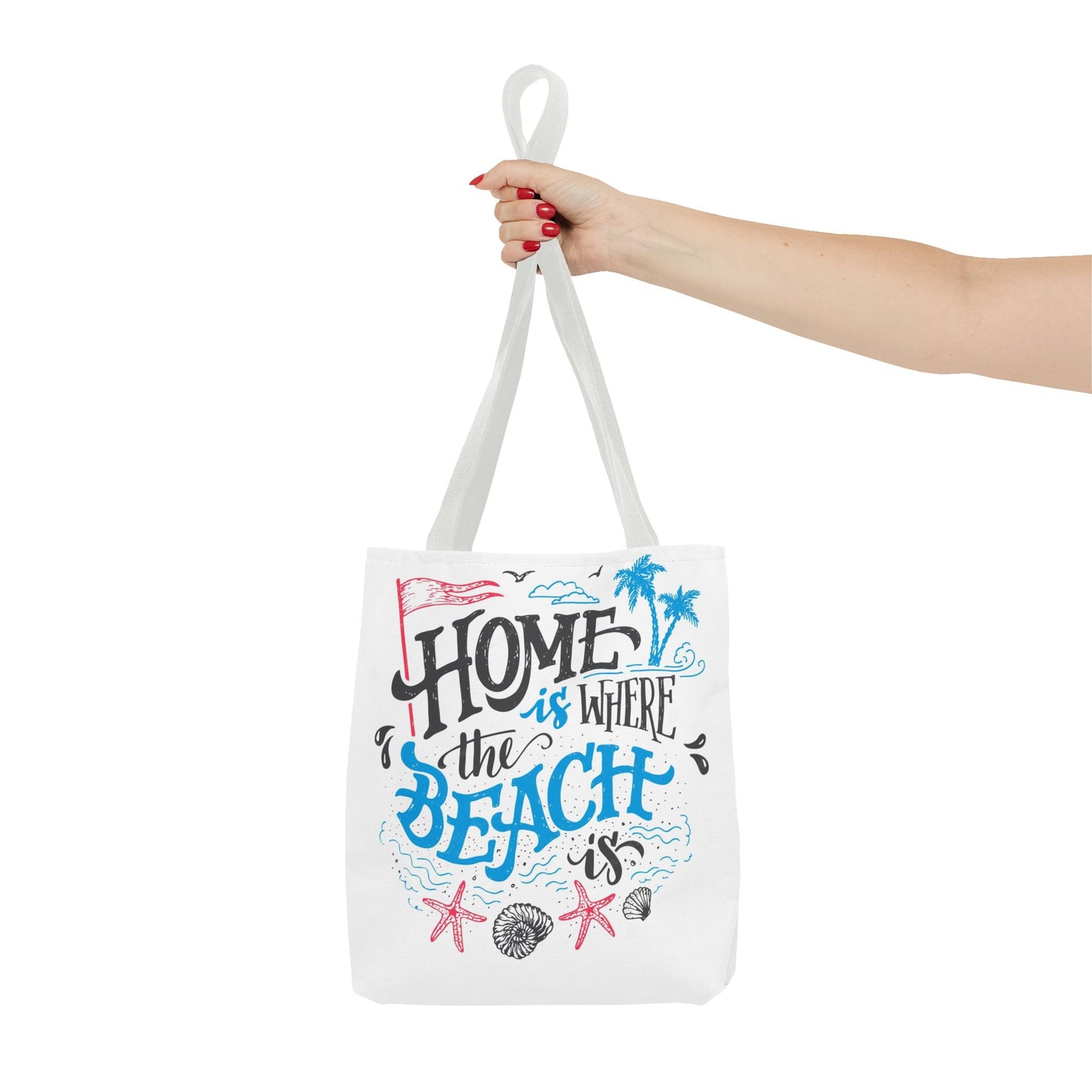 Home Is Where The Beach Is BRAND NEW Modern Purse - Pocketbook - Travel Tote Bag