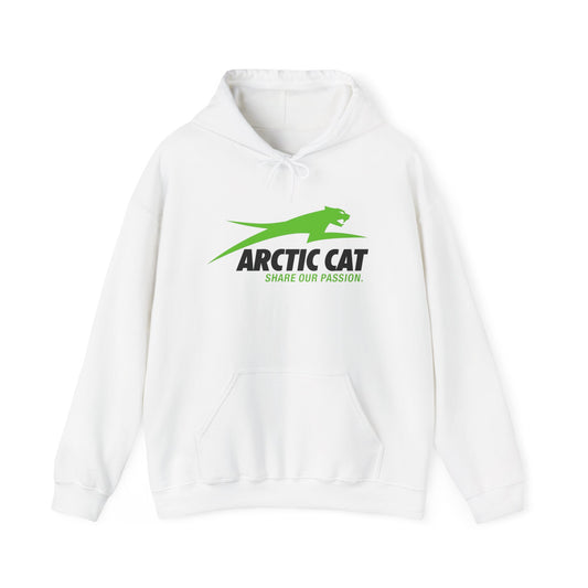 Arctic Cat Logo Graphic Hoodie Unisex Heavy Blend™ Hooded Sweatshirt