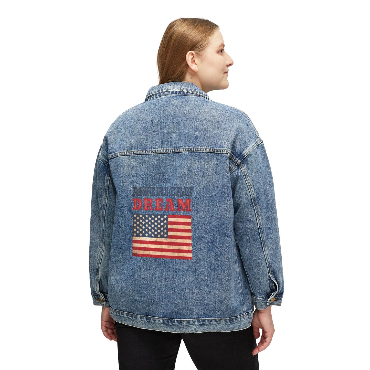 Women's Jean Denim Jacket American Dream