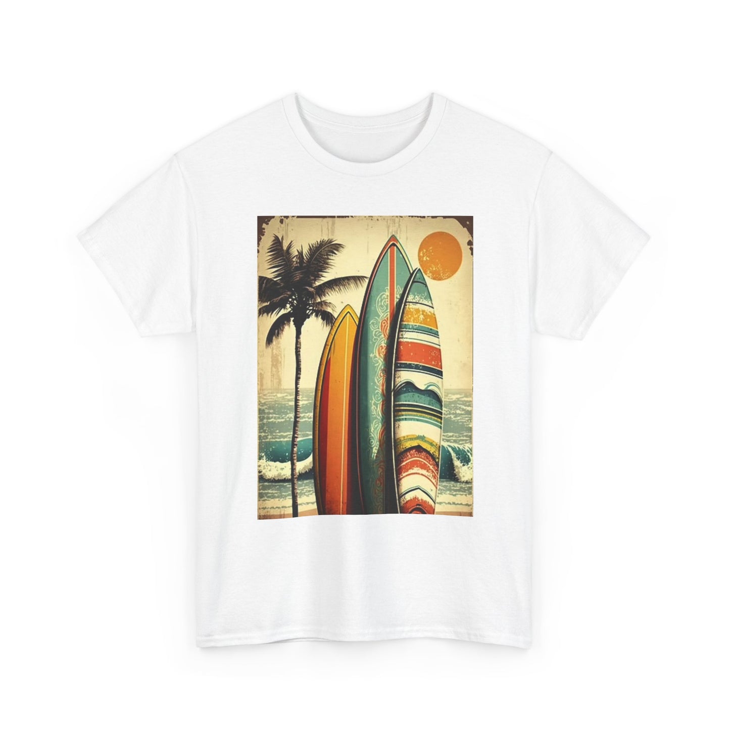 Hawaiian Surfing T Shirt BRAND NEW Apparel Unisex Graphic Tee USA