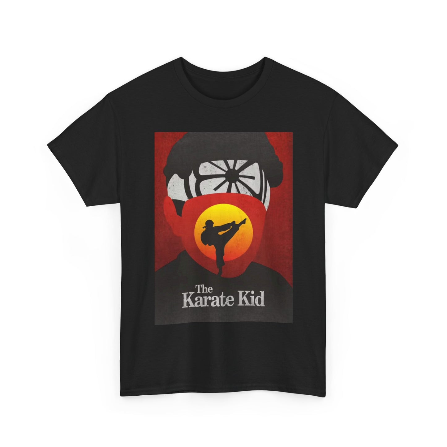 The Karate Kid Tshirt Vintage Retro Movie Poster 90s Unisex Heavy Cotton Tee