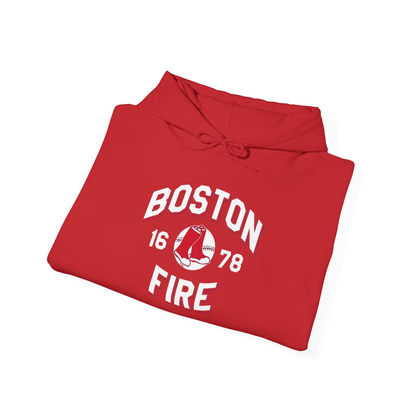 Boston Fire Hoodie Multiple Colors Unisex Heavy Blend™ Hooded Sweatshirt