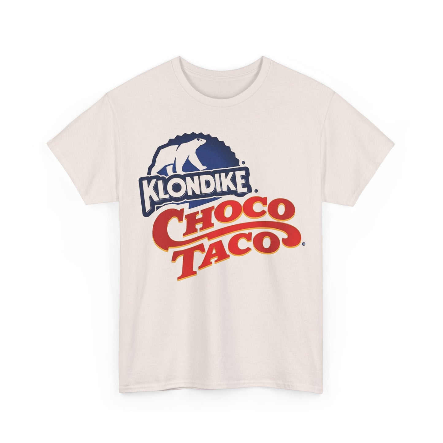 Choco Taco Shirt Klondike Ice Cream Retro Vintage Logo Unisex Heavy Cotton Tee
