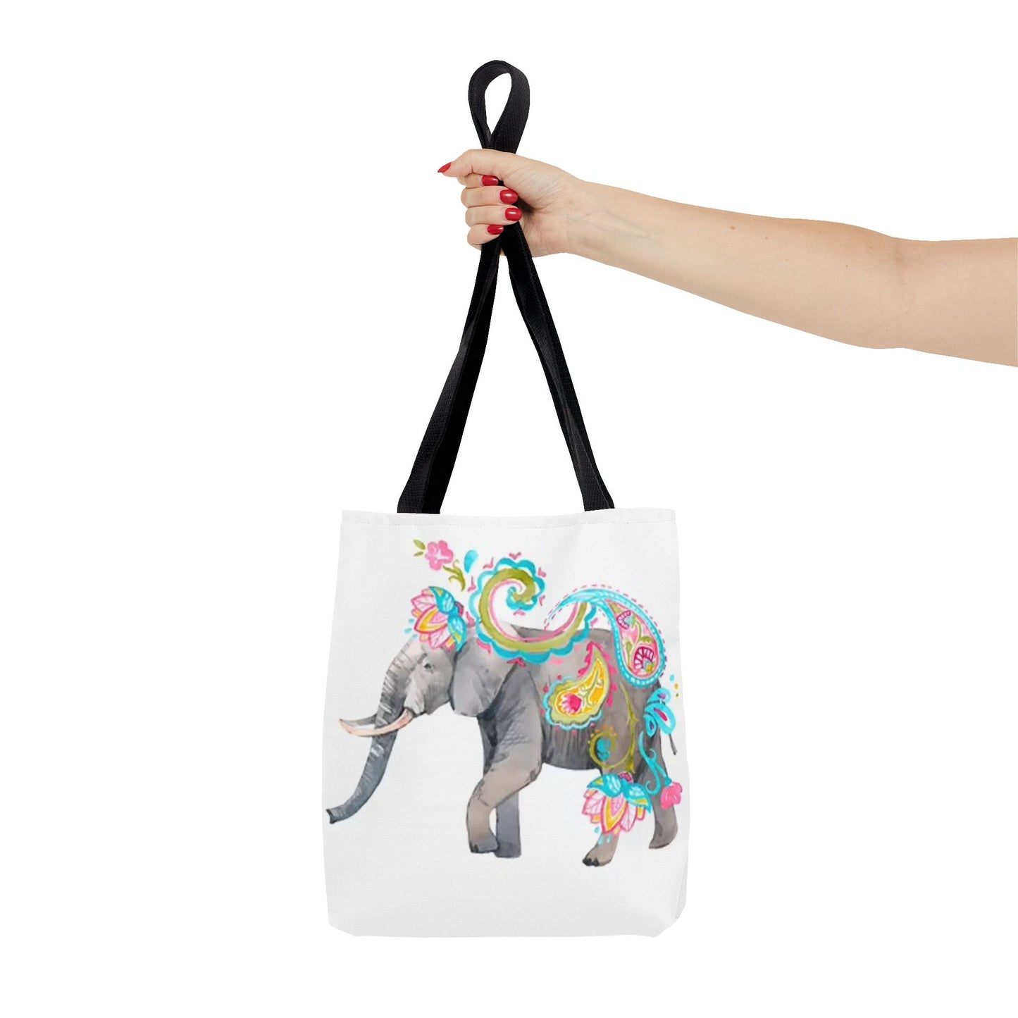 Elephant Multi Color BRAND NEW MODERN Tote Bag (AOP)