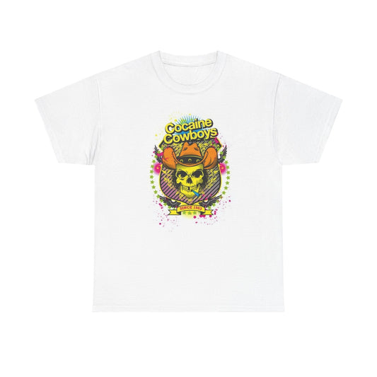 Cocaine Cowboys Miami T Shirt Vintage Unisex Heavy Cotton Tee