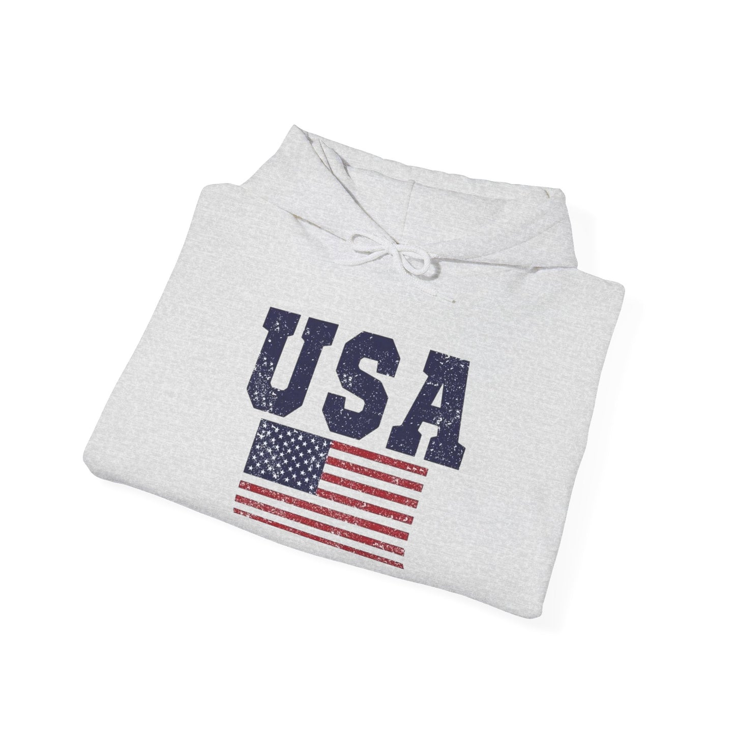 USA American Flag NEW COLORS Graphic Hoodie Unisex Heavy Blend Hooded Sweatshirt