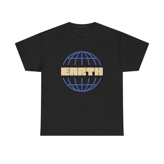 Earth Graphic T Shirt NEW ADULT Tee Cotton