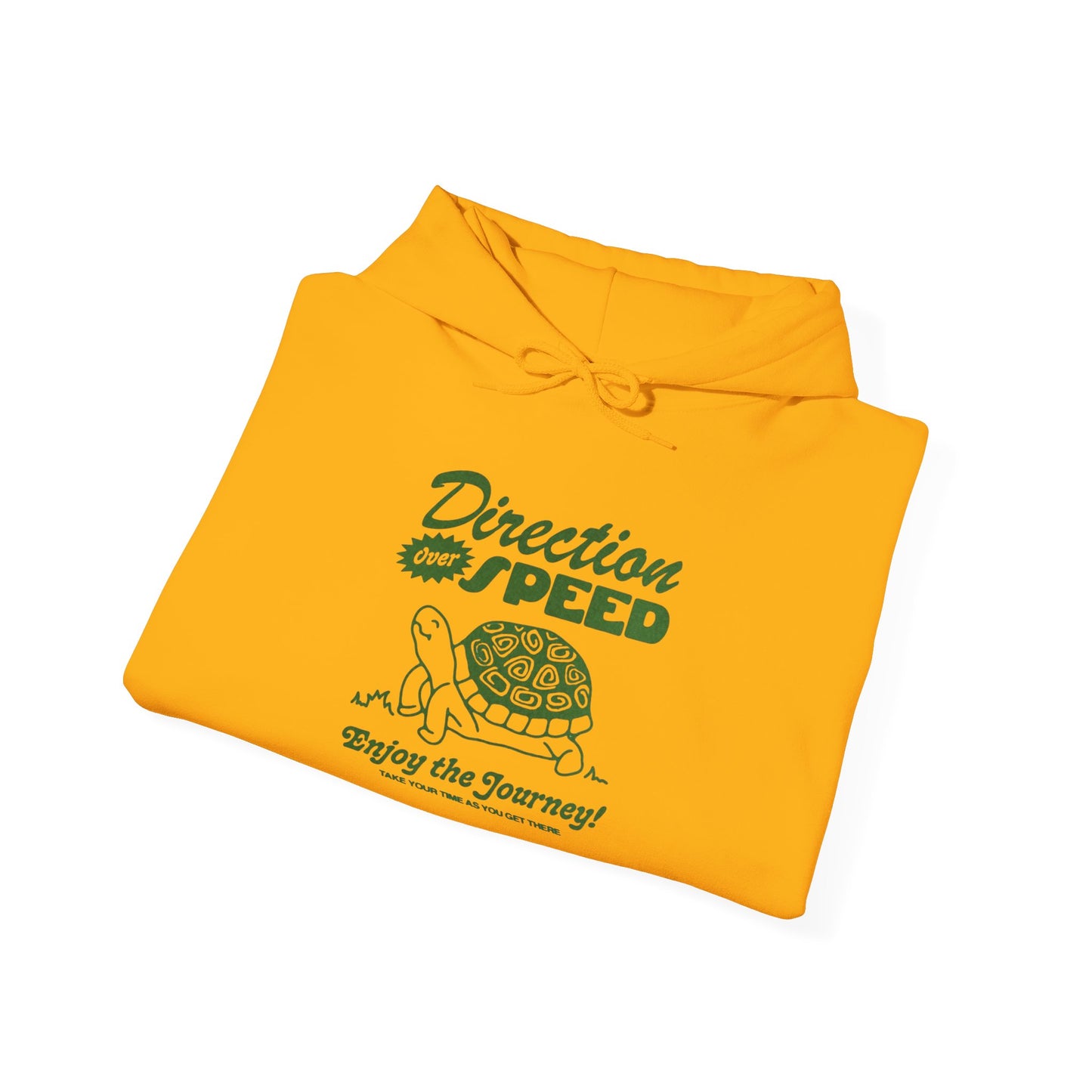Enjoy The Journey Turtle Graphic Hoodie Unisex Heavy Blend™ Hooded Sweatshirt