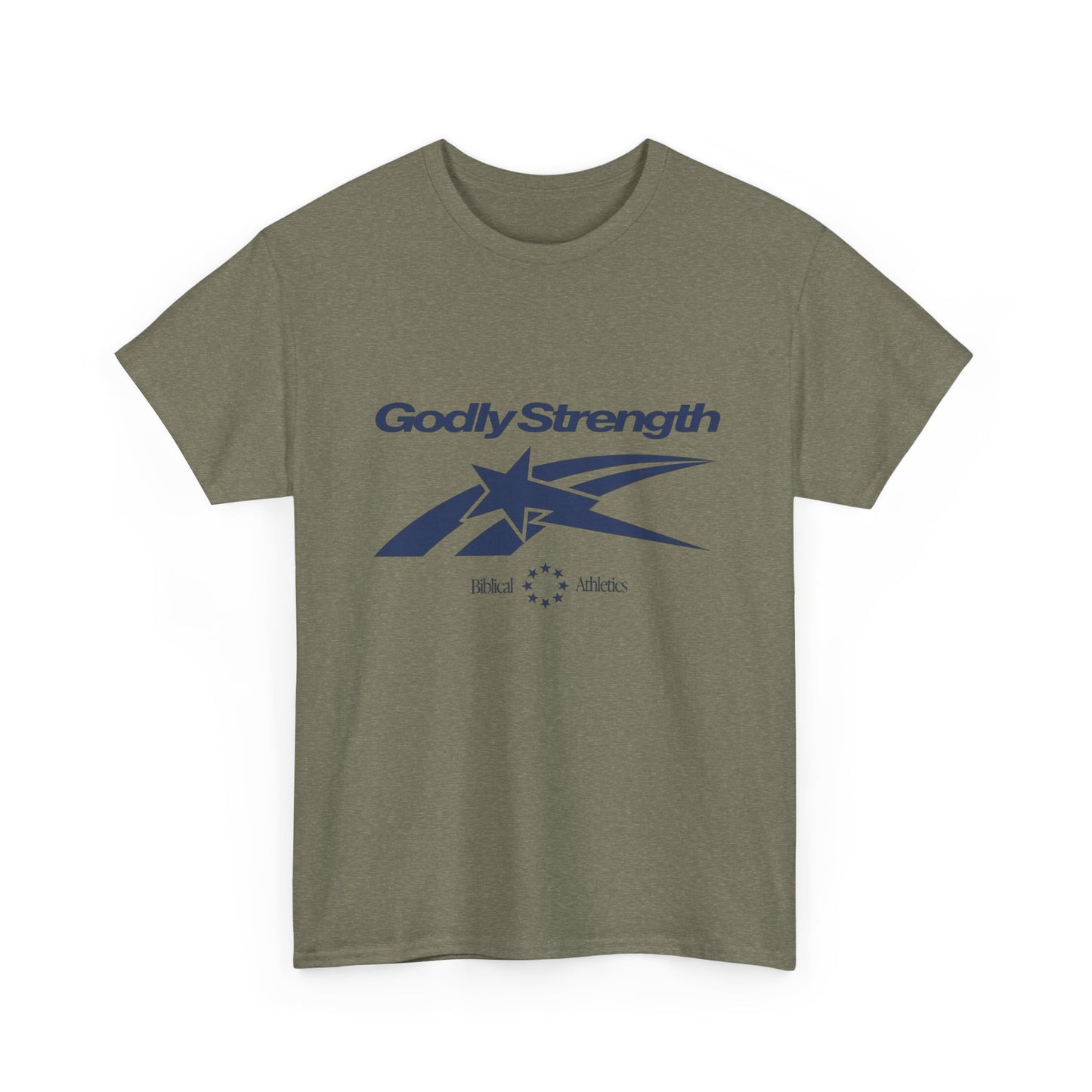 Godly Strength Graphic T Shirt Unisex Heavy Cotton Tee