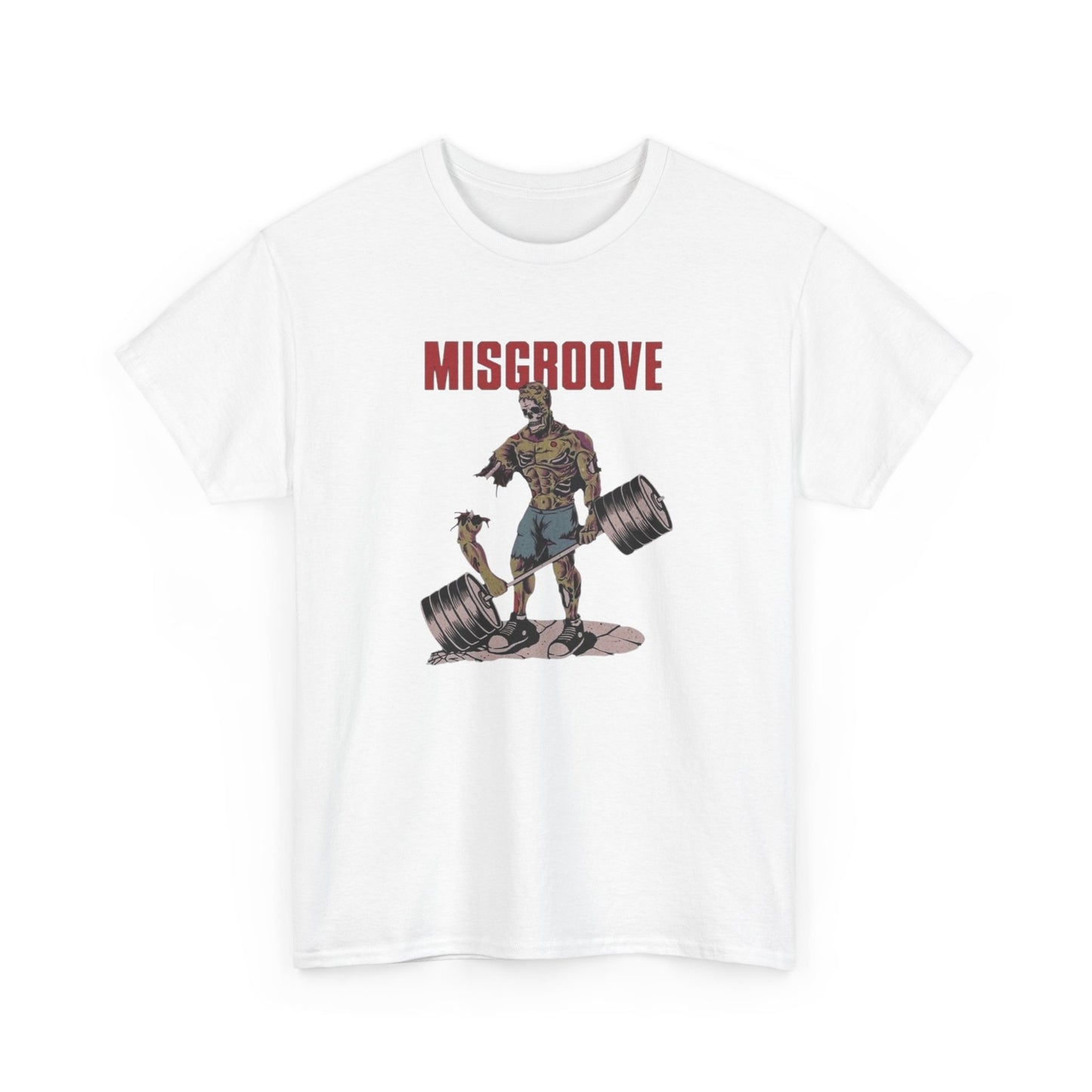 Misgroove GYM Graphic T Shirt NEW Unisex Heavy Cotton Tee