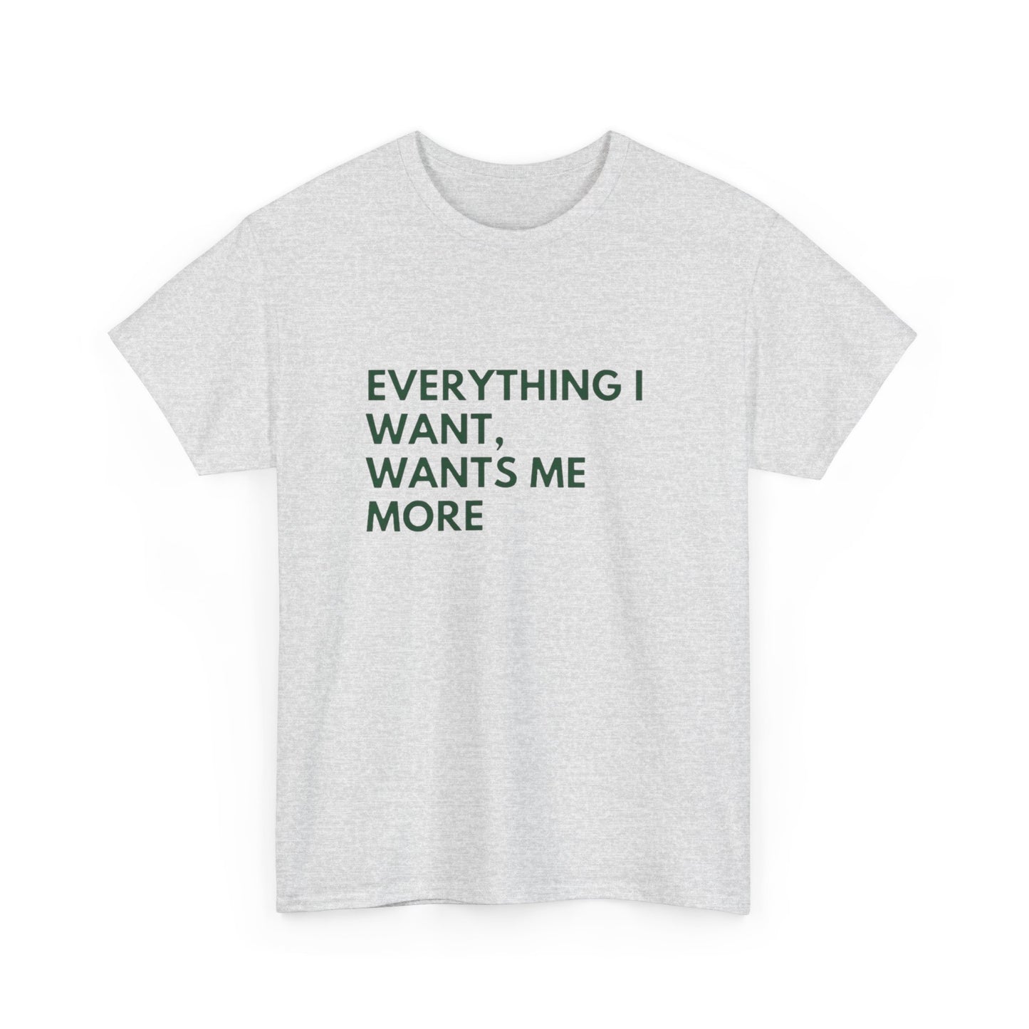 Everything I Want Wants Me More Graphic T Shirt NEW ADULT Tee