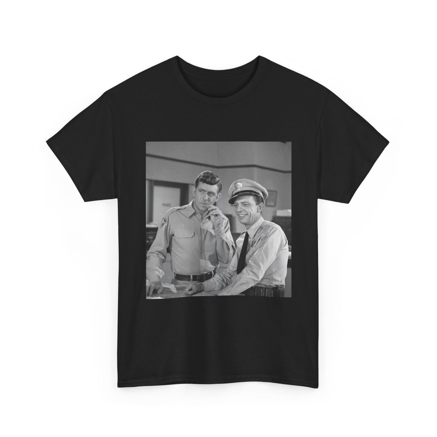 The Andy Griffith Show Tshirt Vintage Tv Series Retro Graphic Unisex Heavy Tee 1