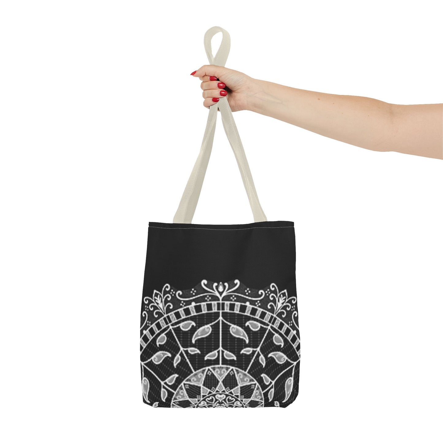 Black And White Multi Color BRAND NEW MODERN Tote Bag (AOP)