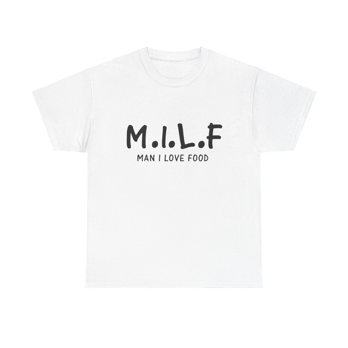 MILF Funny Food Jokes Graphic T Shirt NEW ADULT Unisex Heavy Cotton Tee