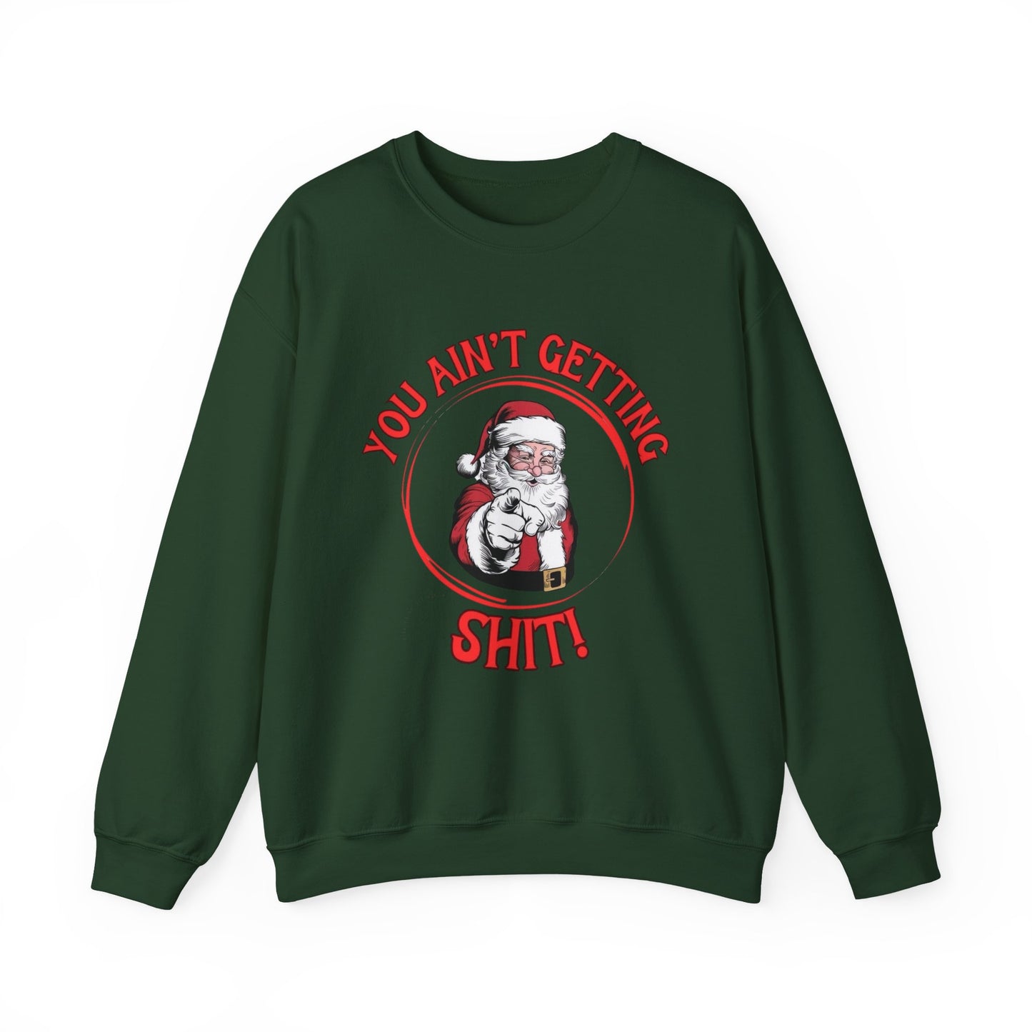 Funny Santa Christmas Sweater NEW Unisex Heavy Blend™ Crewneck Sweatshirt