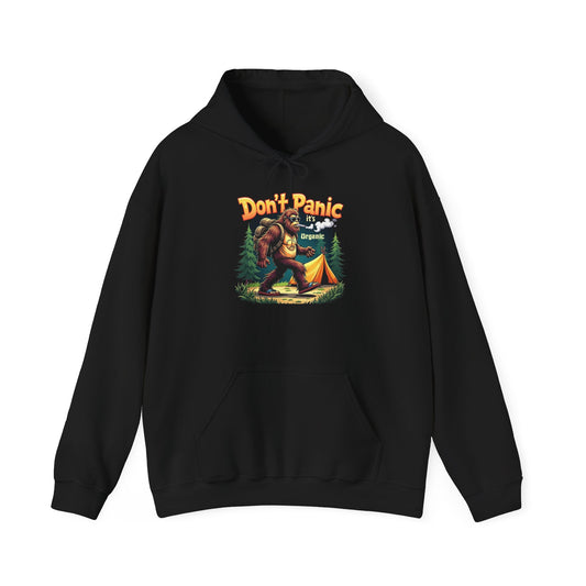 Don't Panic Its Organic Hoodie Bigfoot Unisex Heavy Blend™ Hooded Sweatshirt