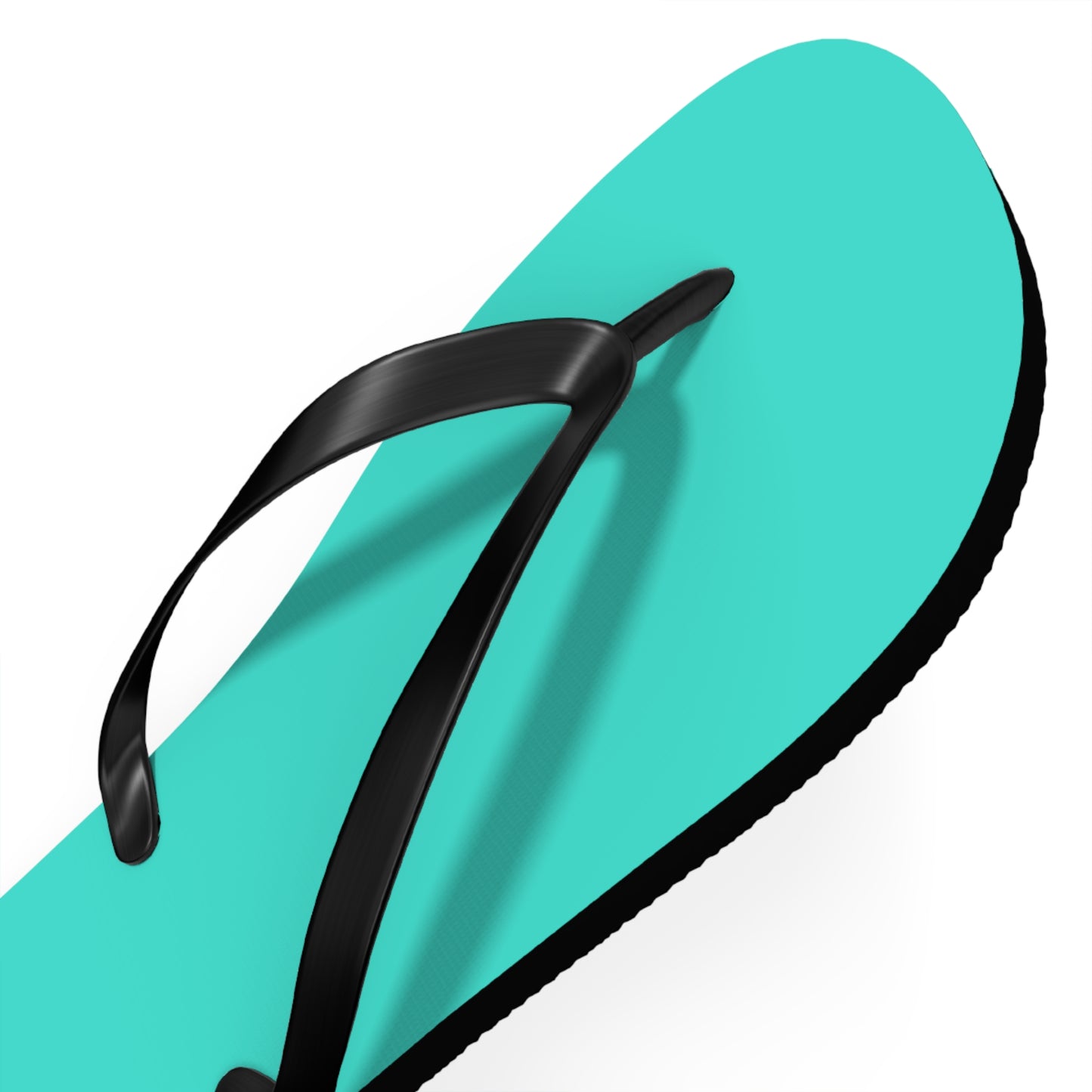 Neon Turquoise Flip Flops, Sandals Slides, Summer Footwear, Brand New