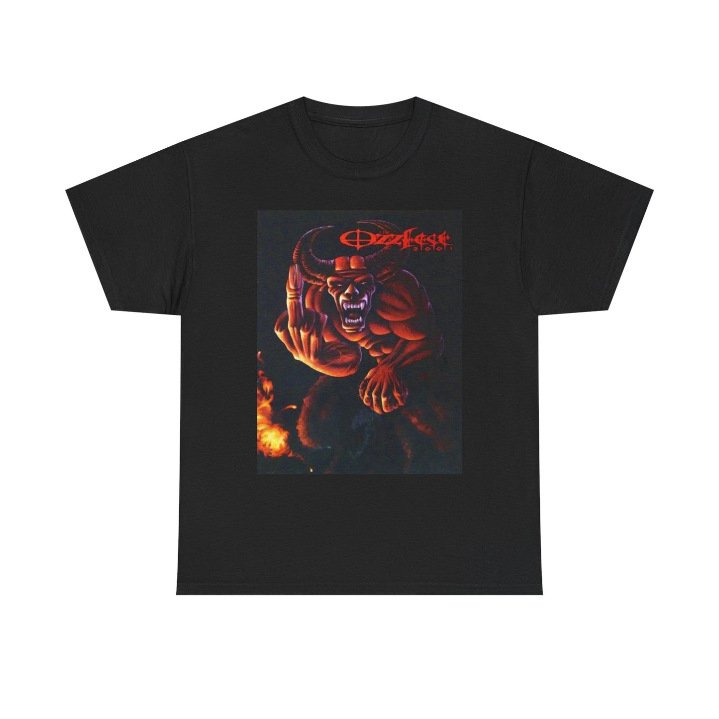 Ozzfest Vintage Graphic T Shirt Osbourne Retro Rock Unisex Heavy Cotton Tee