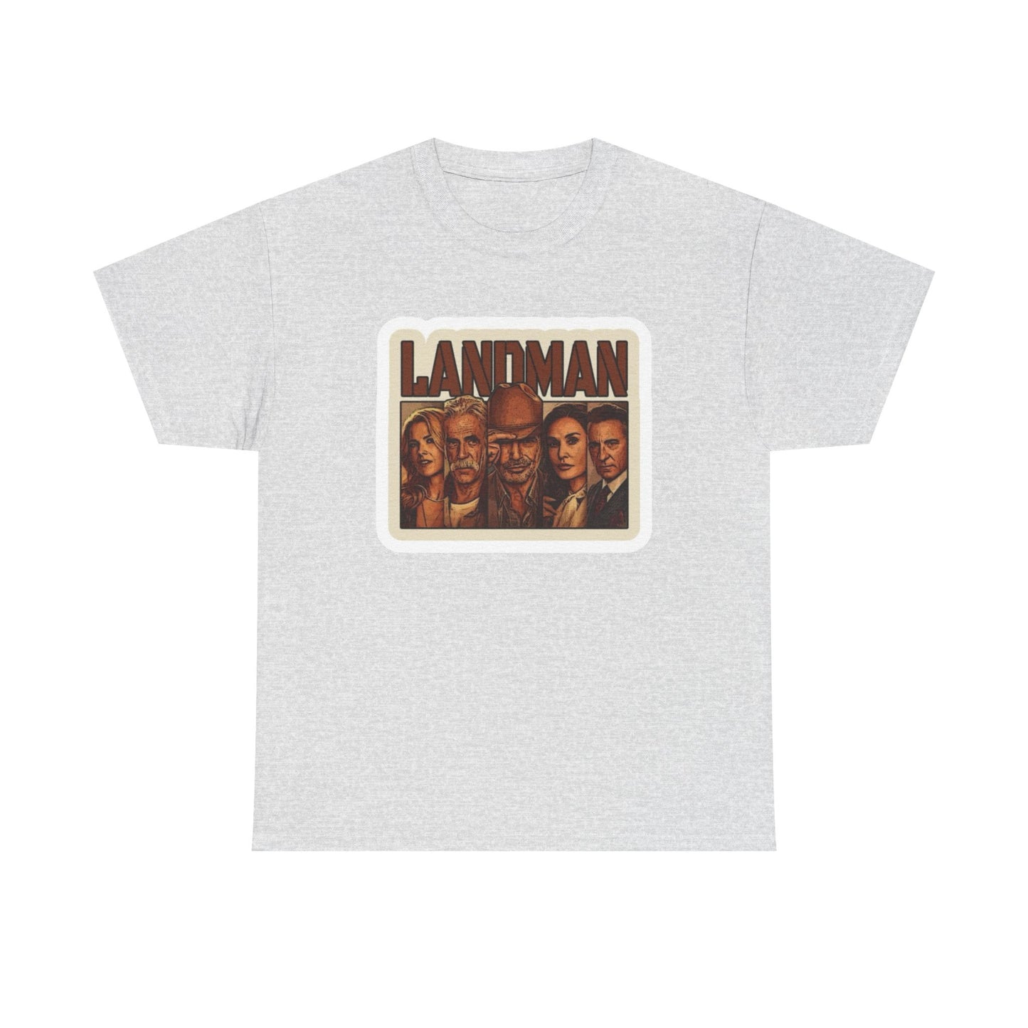 Landman Graphic T Shirt NEW Unisex Heavy Cotton Tee