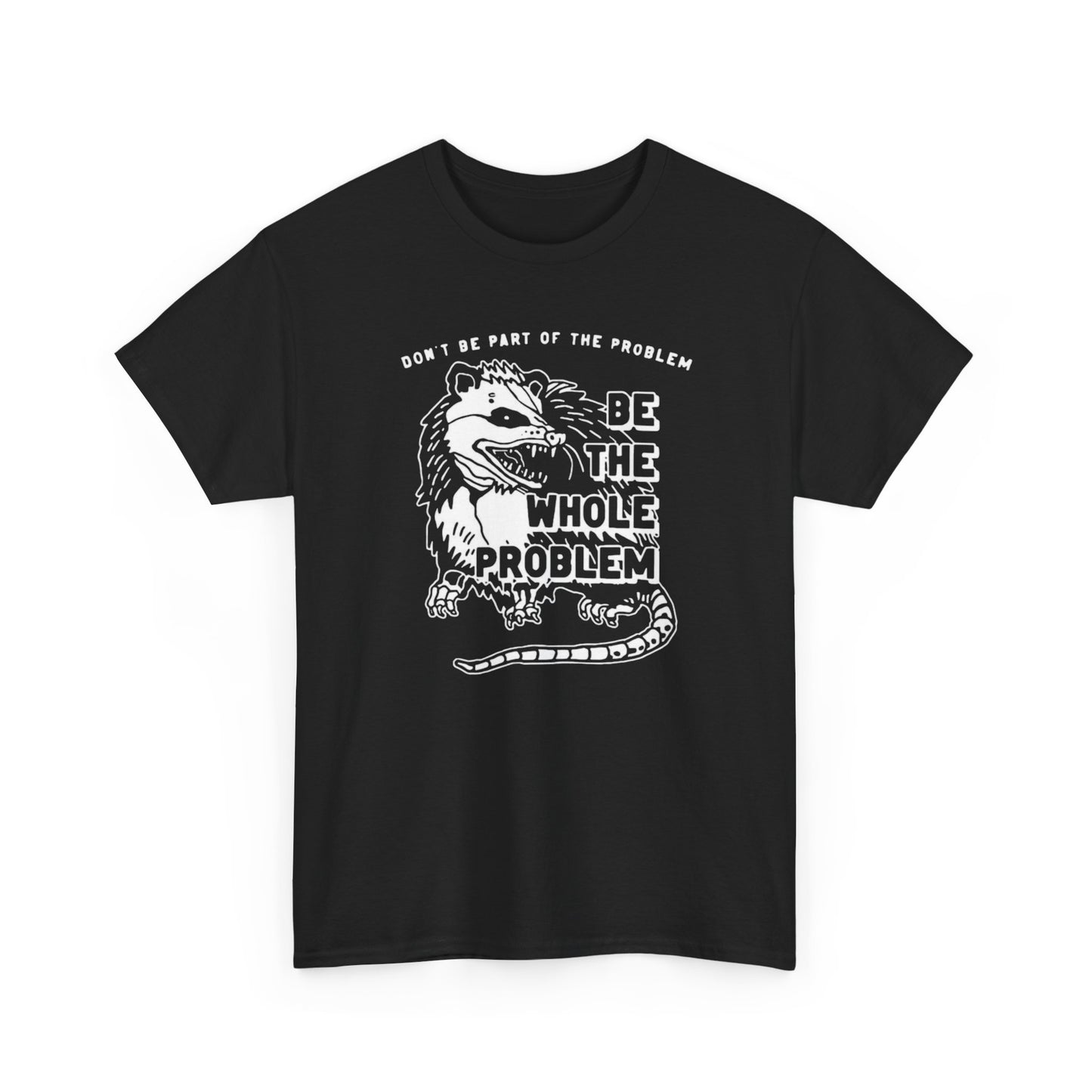 Be The Whole Problem Funny Graphic T Shirt Unisex Heavy Cotton Tee