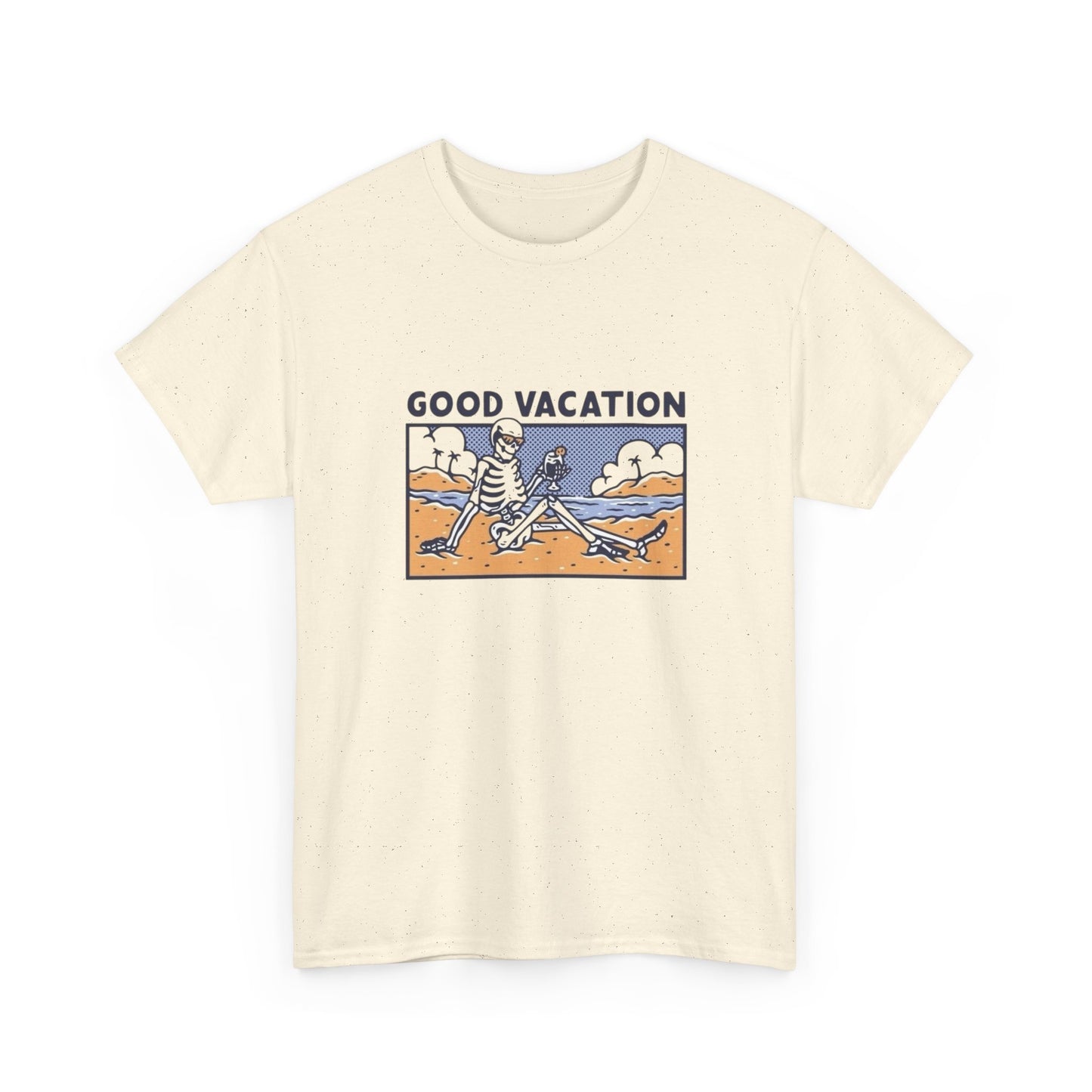Good Vacation Vintage Graphic T Shirt Unisex Heavy Cotton Tee New Gift