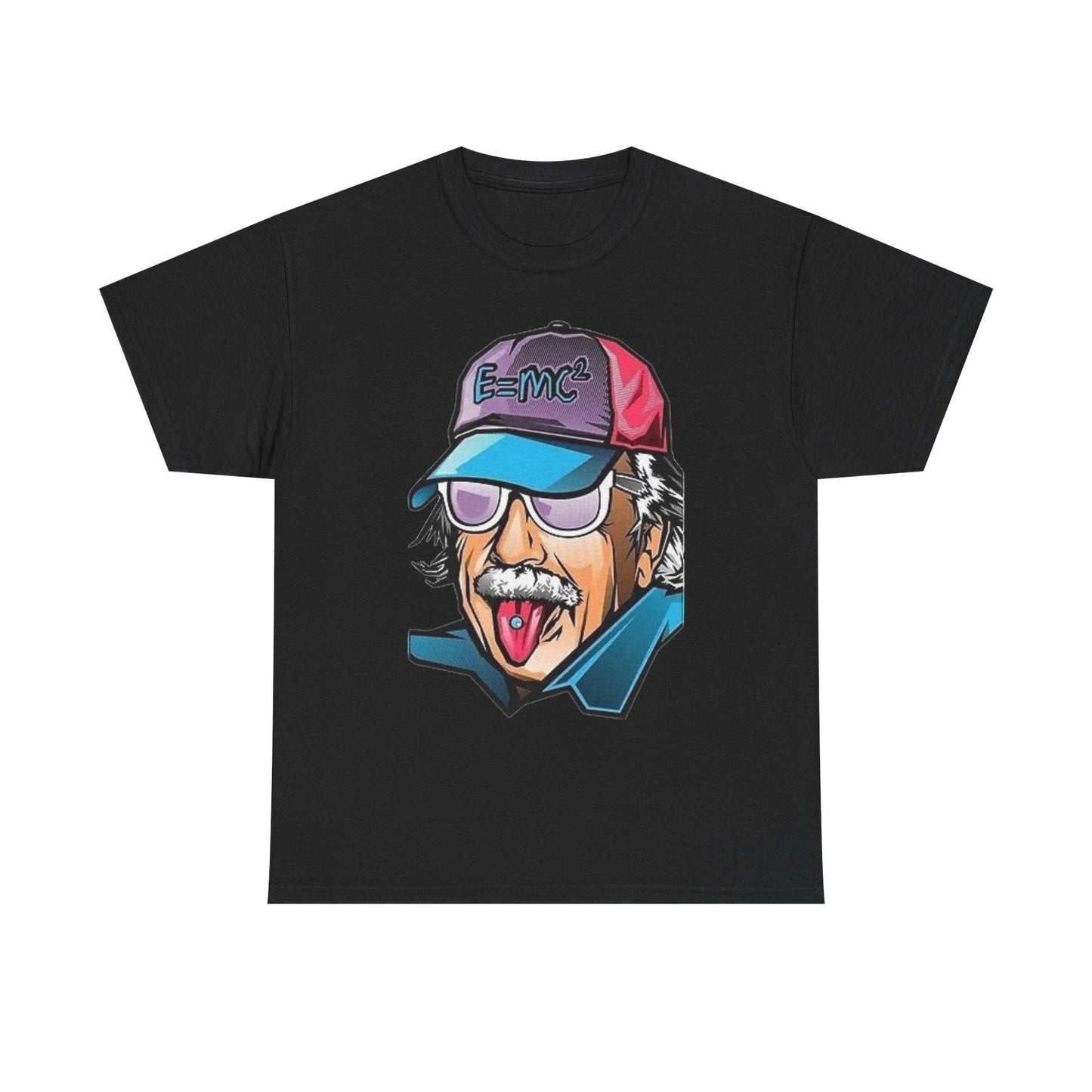 Einstein Tripping Funny Graphic T Shirt NEW Unisex Heavy Cotton Tee